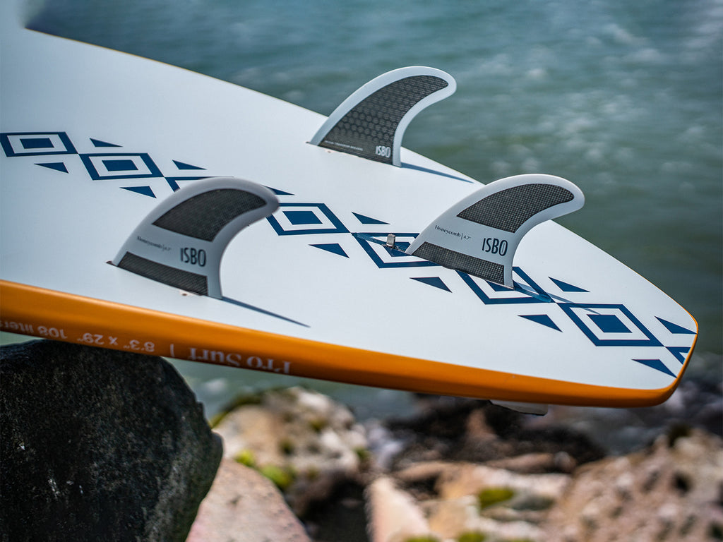 Isbo honeycomb fins